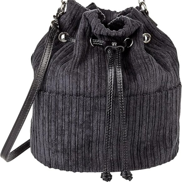NWT - Patricia Nash Corduroy Drawstring Bucket Bag - Picture 2 of 11